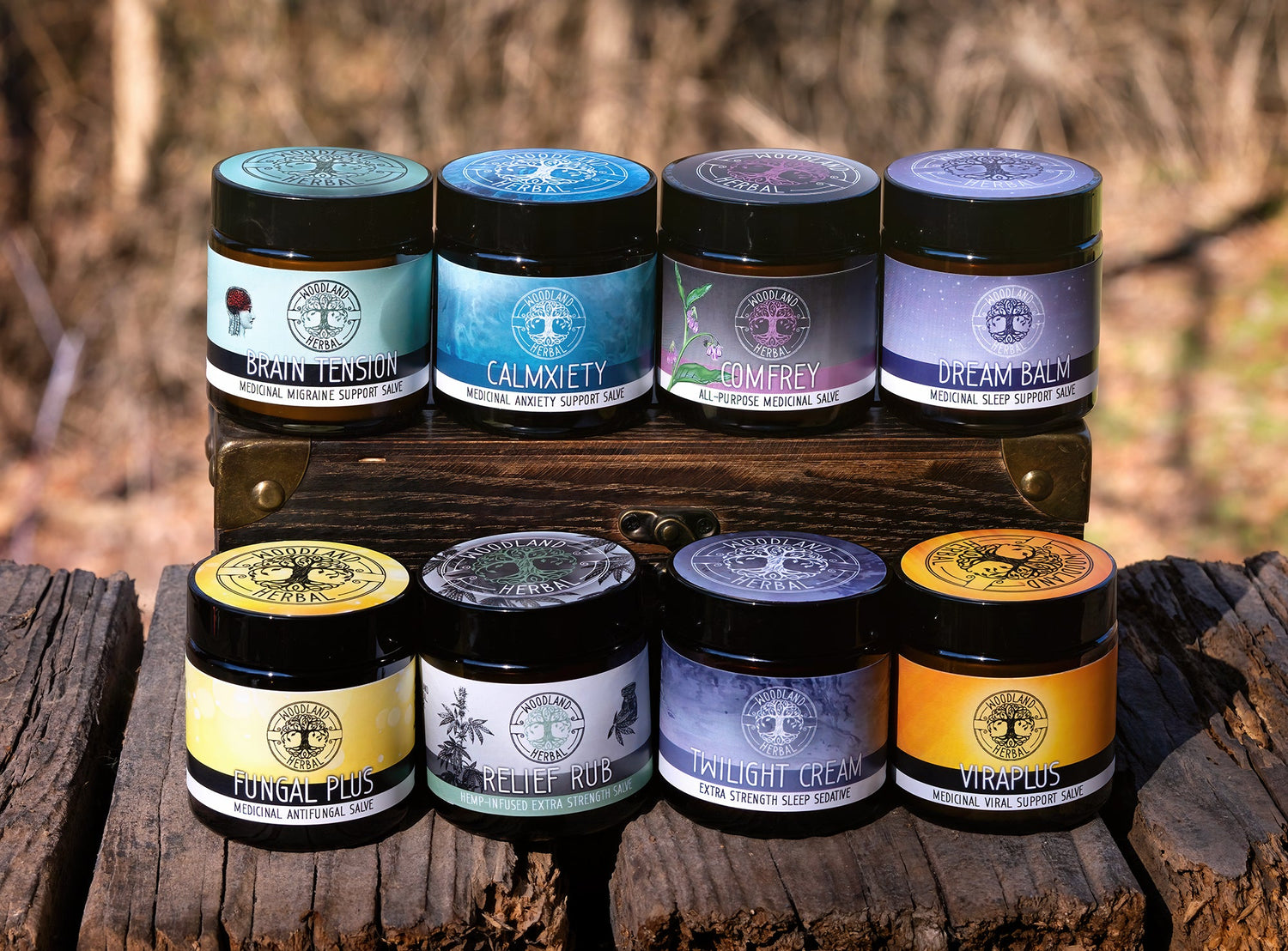 Oferta de 4 ungüentos: ¡Compre 3 y reciba 1 GRATIS! - Ungüentos tópicos de origen vegetal de 2 oz o 4 oz 