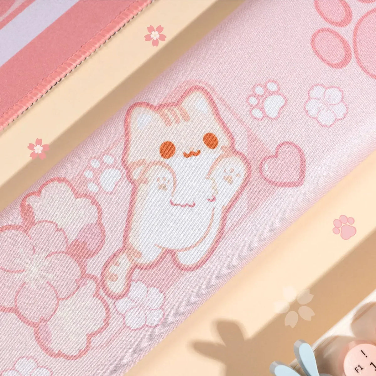 Reposamuñecas Sakura Cat