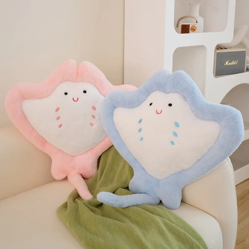 Peluche de manta raya kawaii
