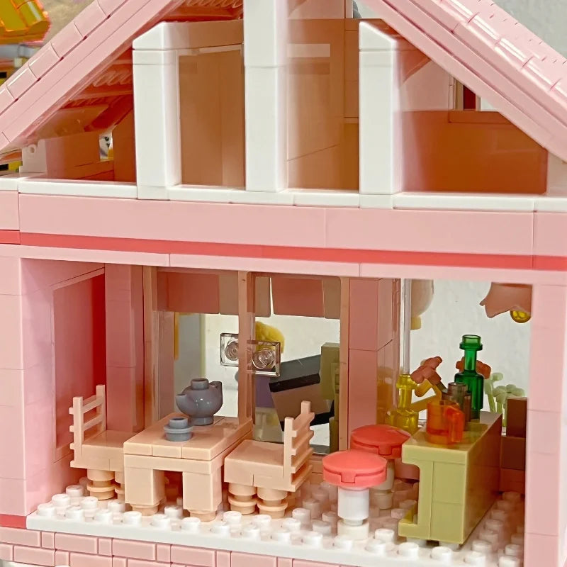 Juego de bloques de construcción Sakura Izakaya