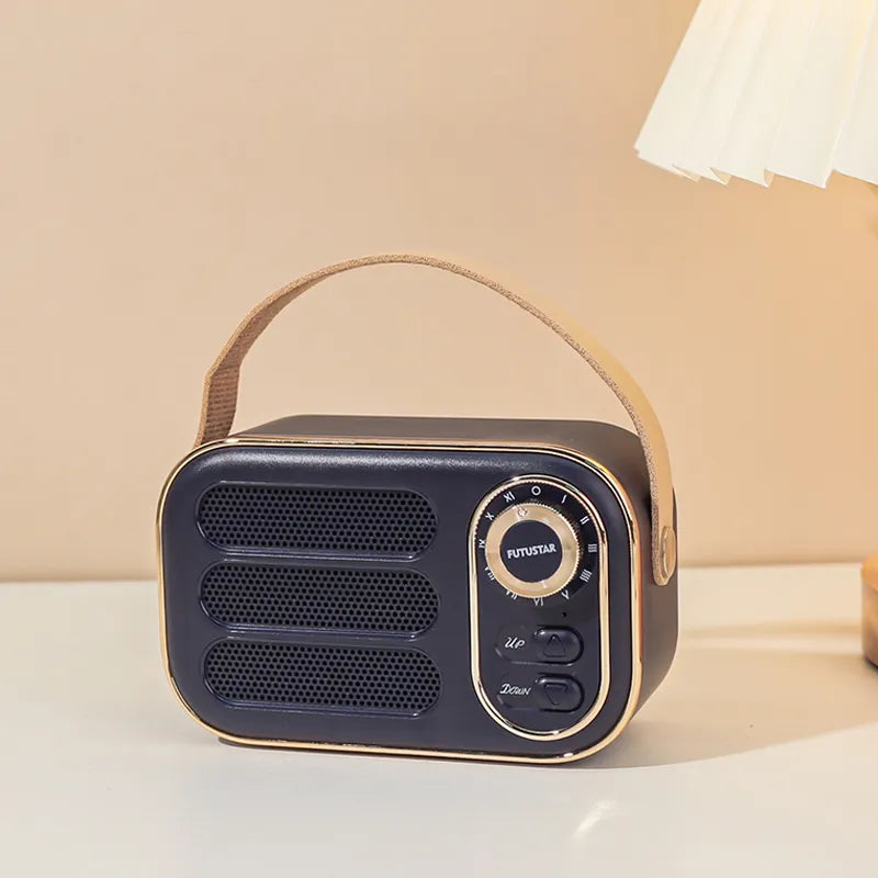Mini altavoz Bluetooth retro