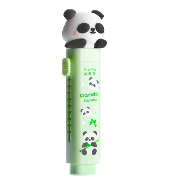 Borrador de goma con forma de panda