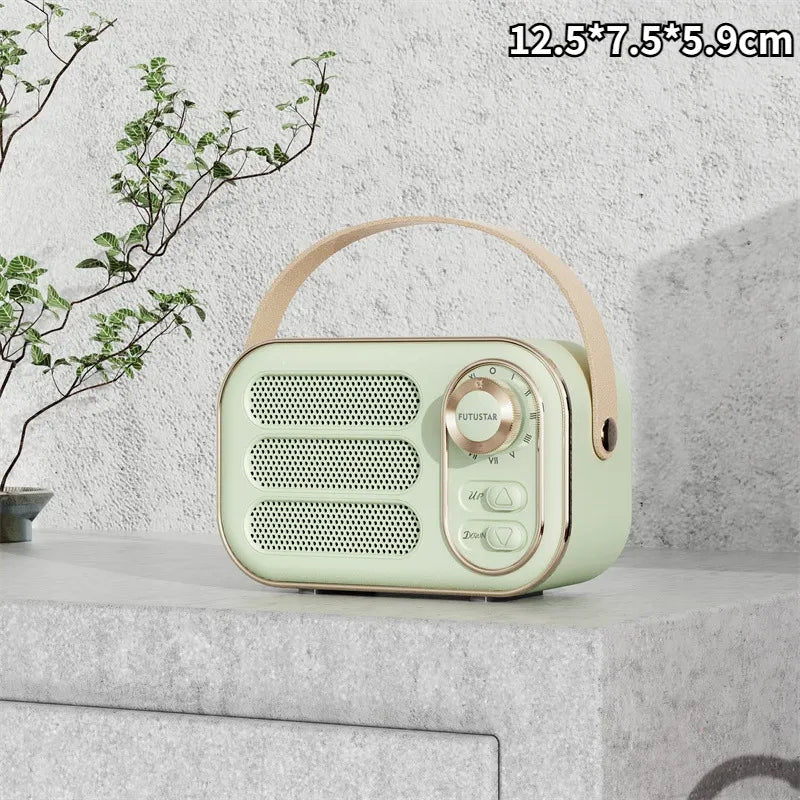 Mini altavoz Bluetooth retro