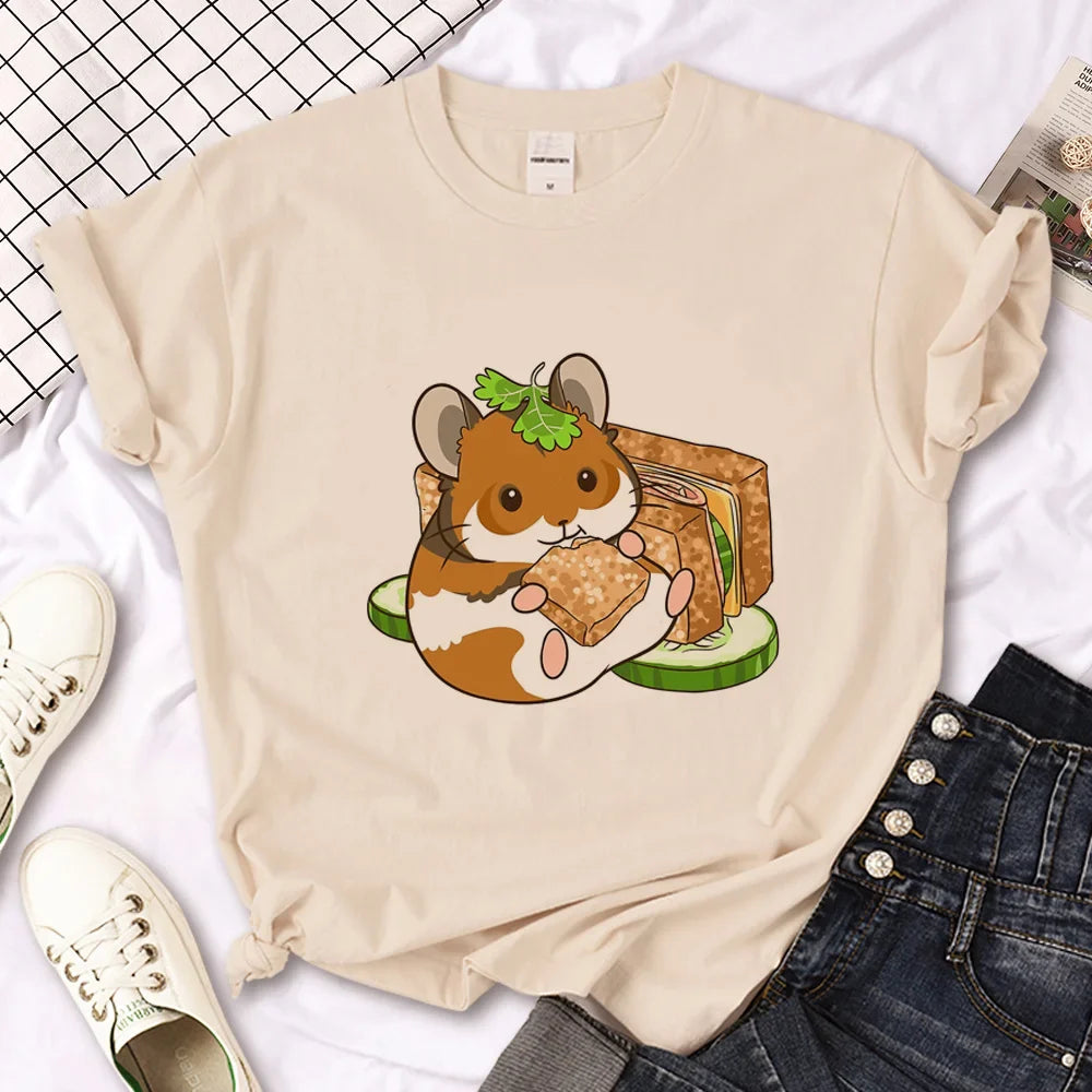 Camisetas lindas de hámster
