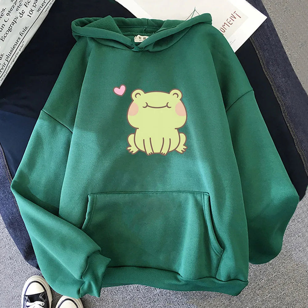 Sudadera con capucha Froggy Love