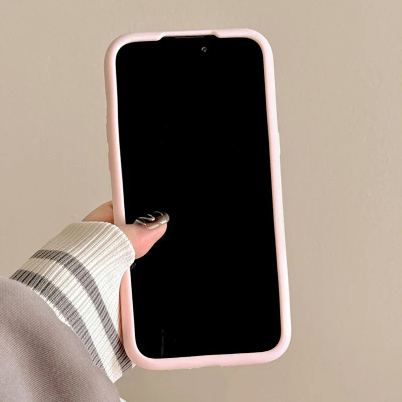 Funda para iPhone con diseño de mariposa y fresa dulce