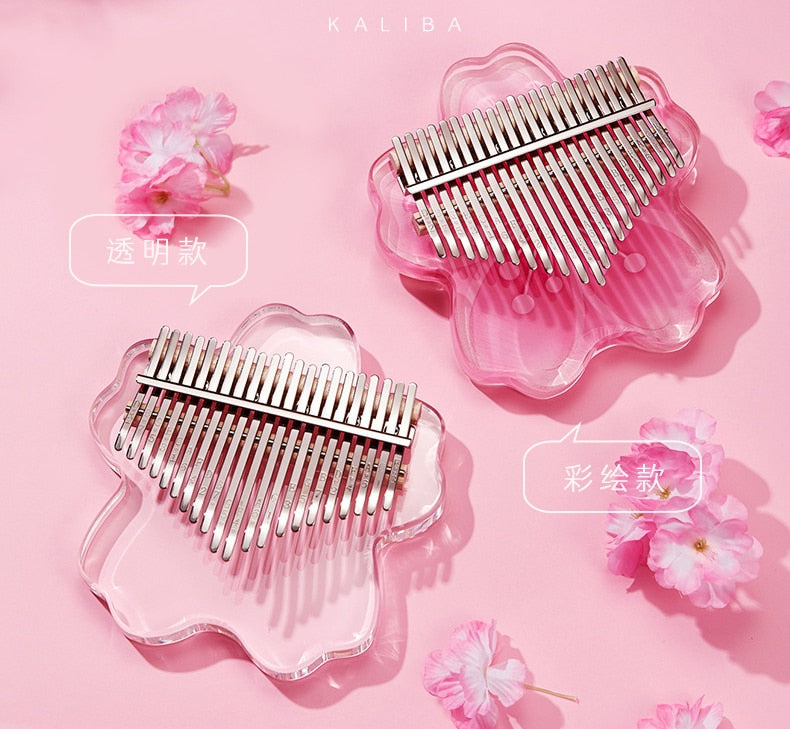 Kalimba de flor de cerezo