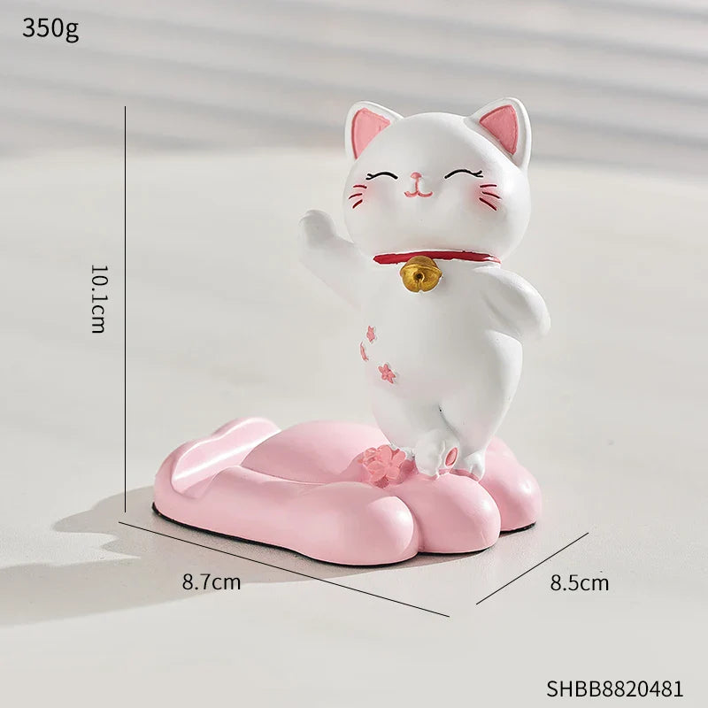 Soportes para teléfono con forma de gato Sakura
