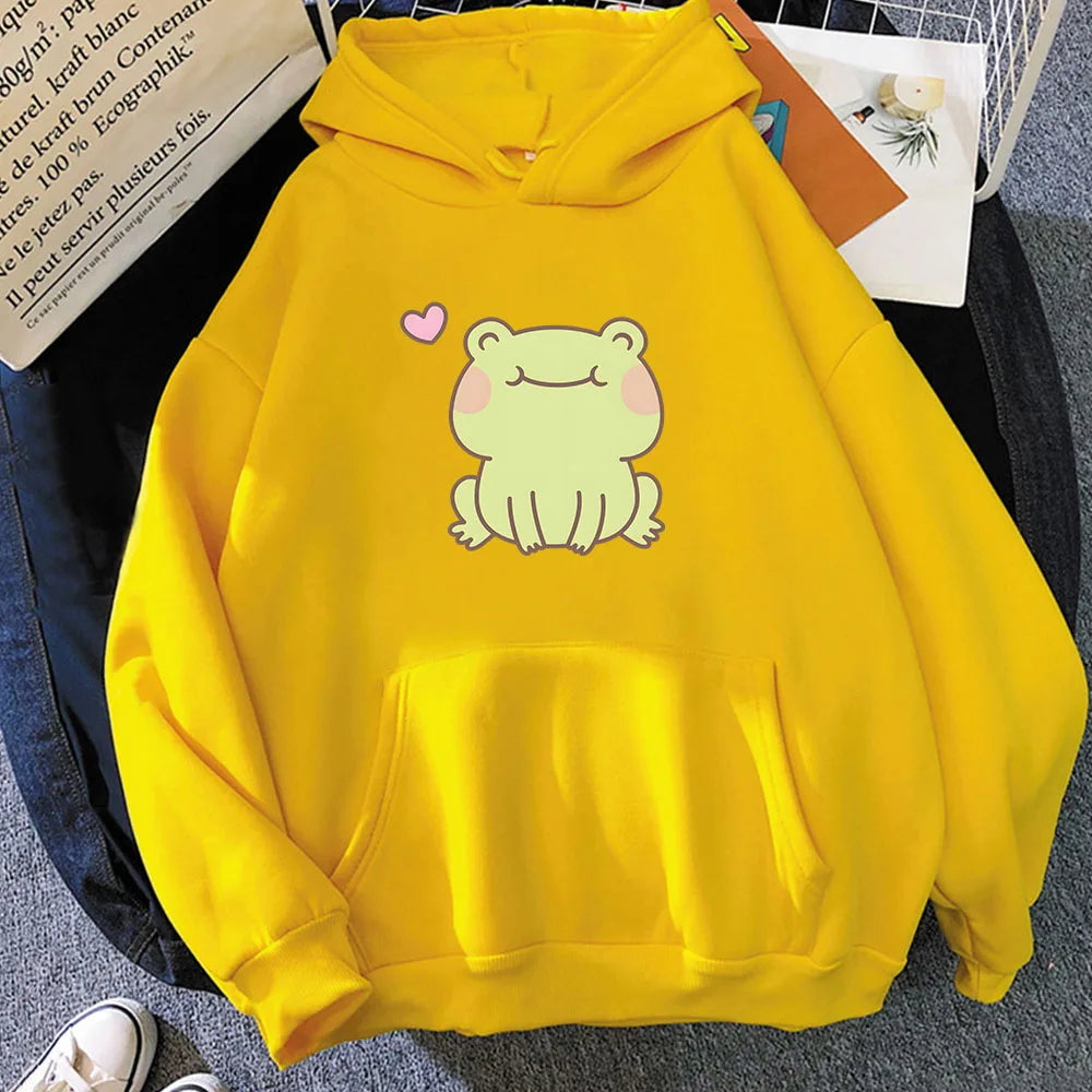 Sudadera con capucha Froggy Love