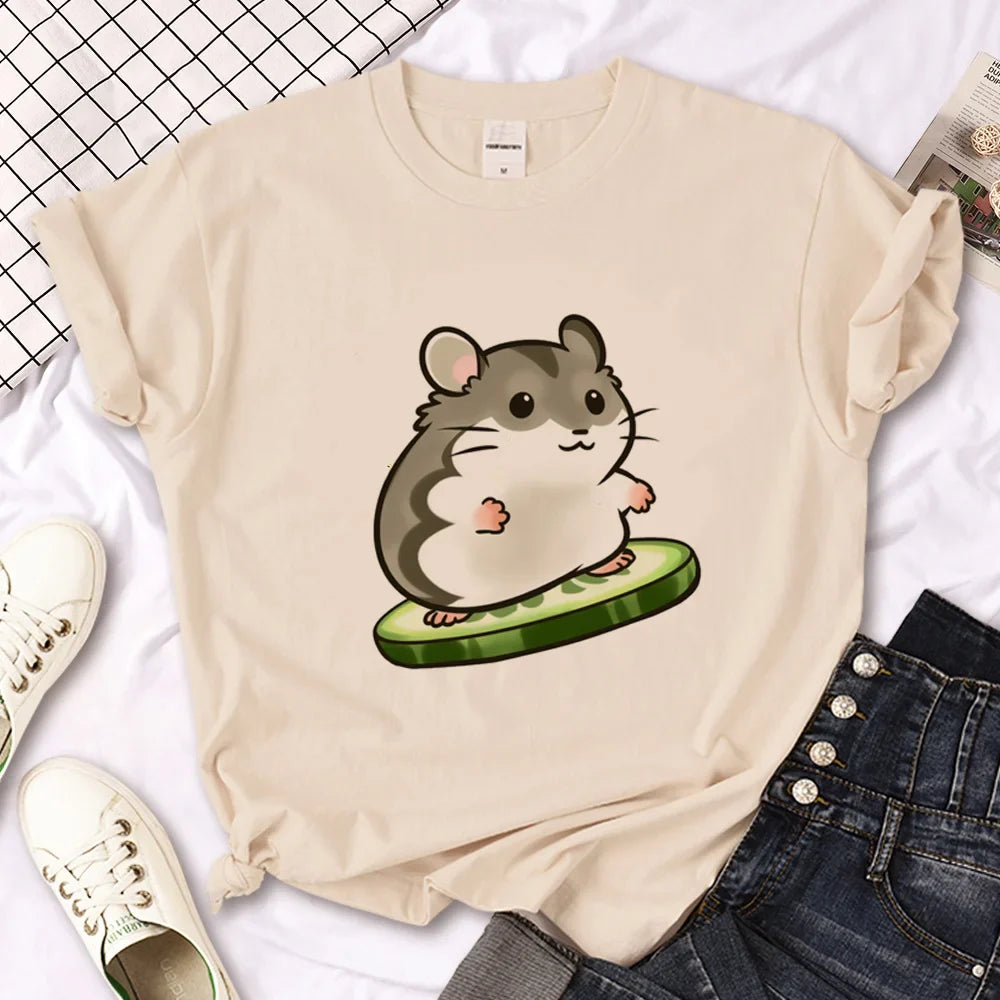 Camisetas lindas de hámster