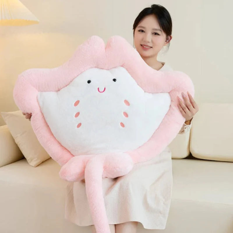 Peluche de manta raya kawaii