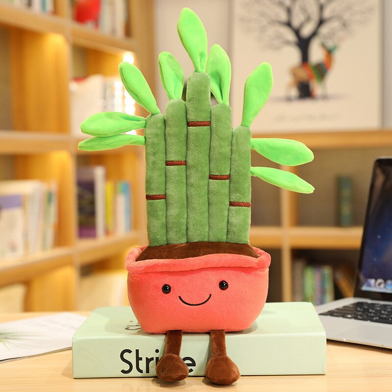 Peluches de plantas de bambú