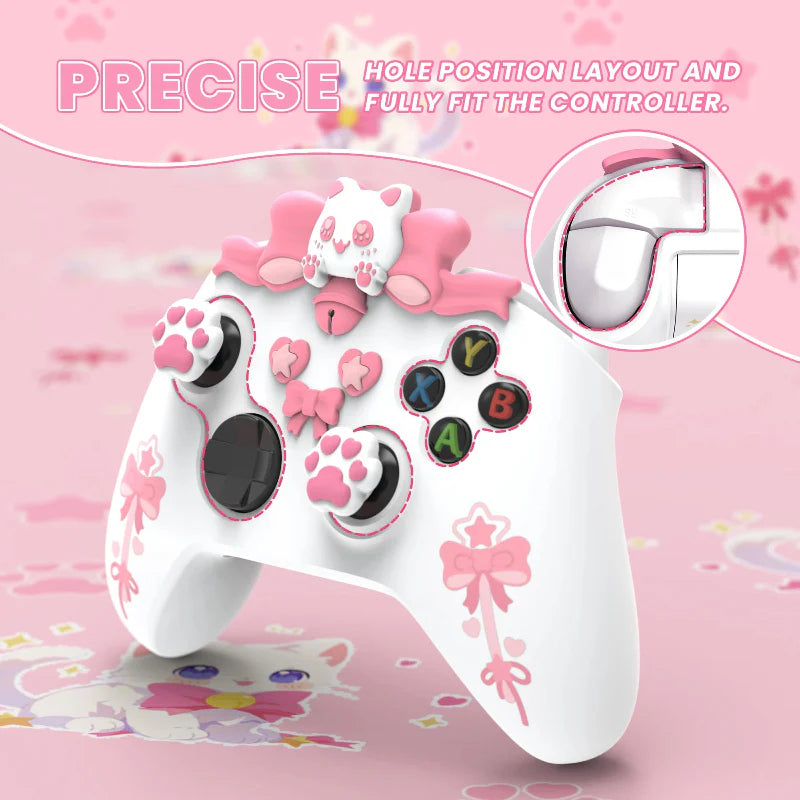 Funda para mando de Xbox PlayVital Kawaii Cat