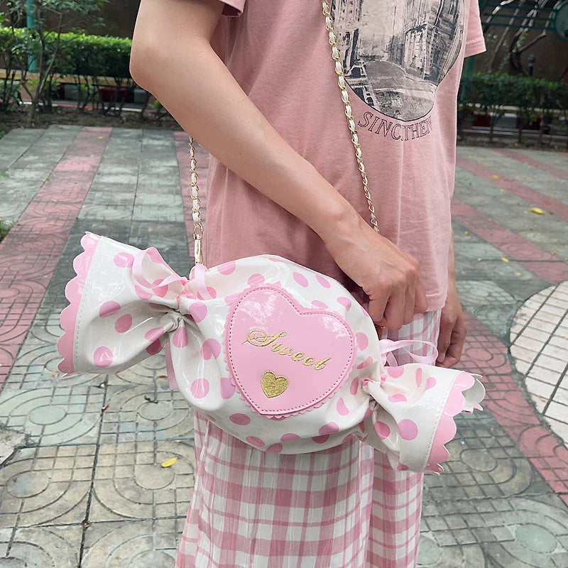 Bolsos Lolita con forma de caramelo
