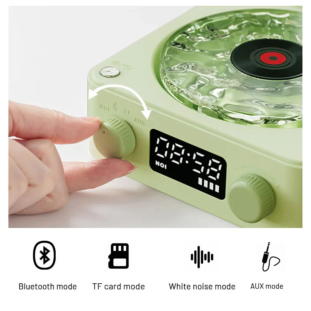 Altavoz Bluetooth con forma de tocadiscos