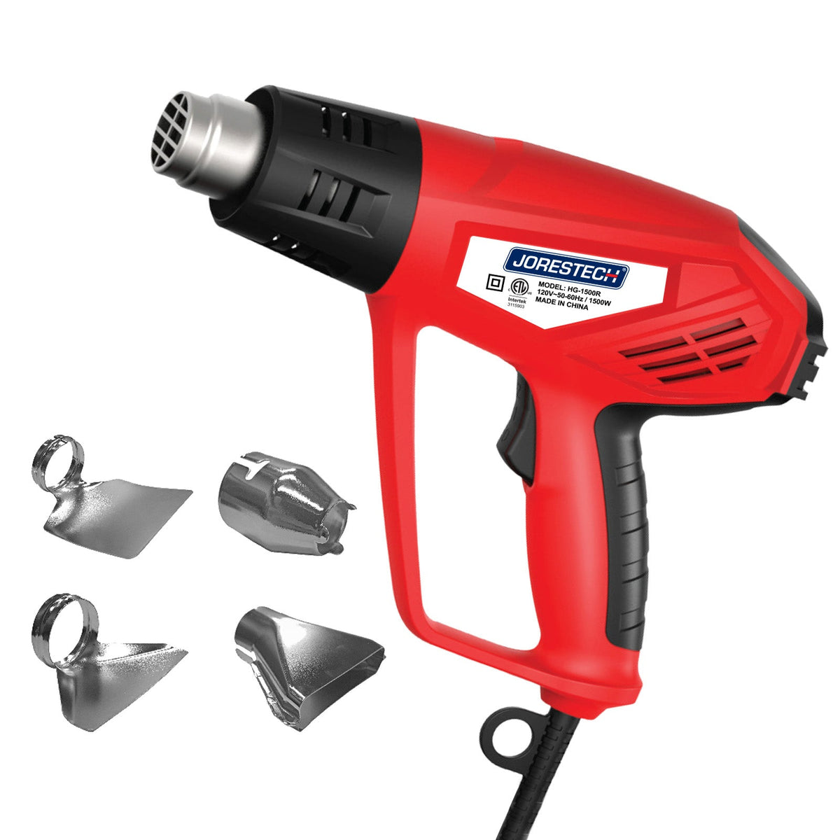 Pistola de calor para retractilar