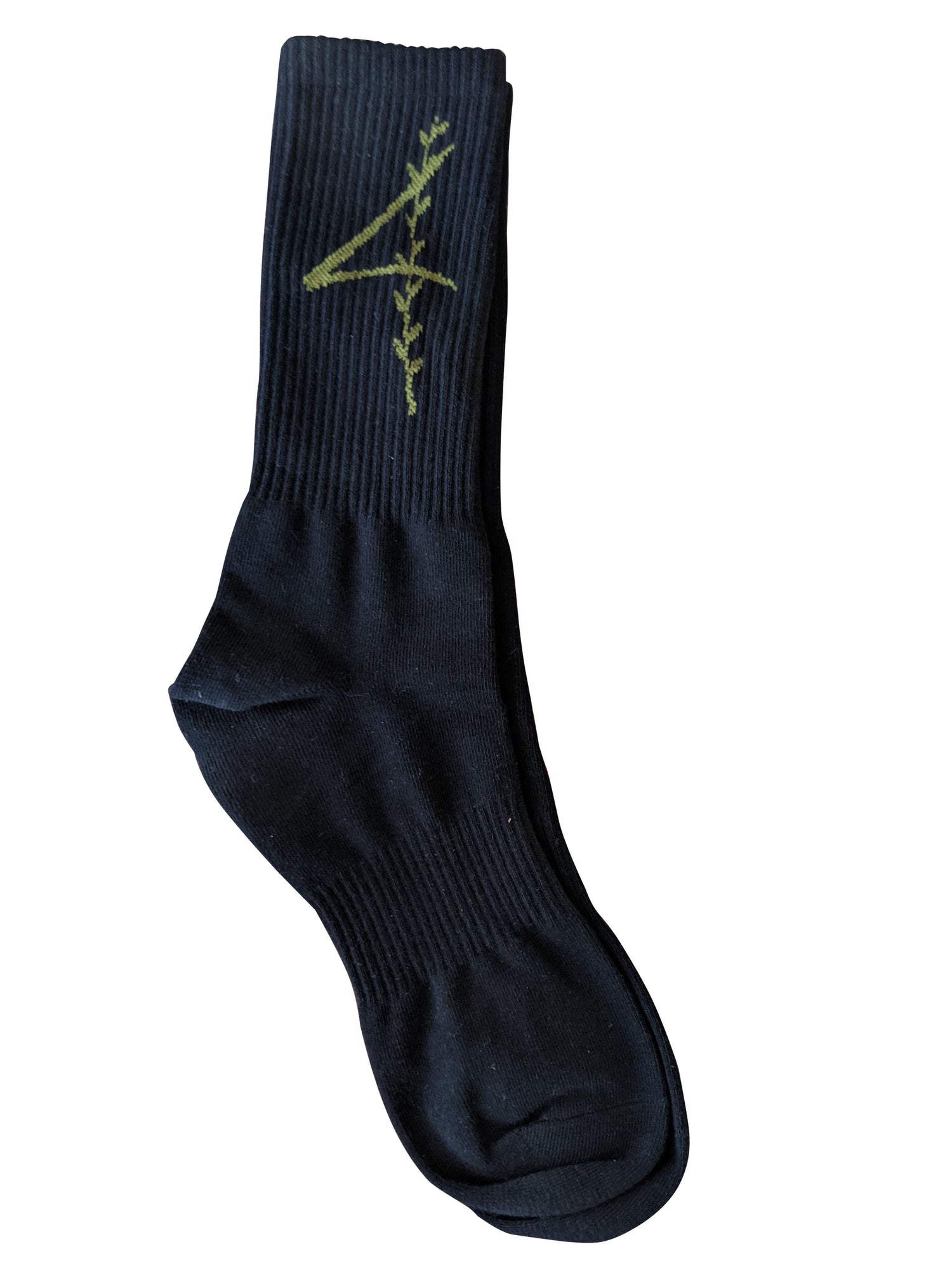 4th Black Sport Socks – Performance Athletic Crew Socks