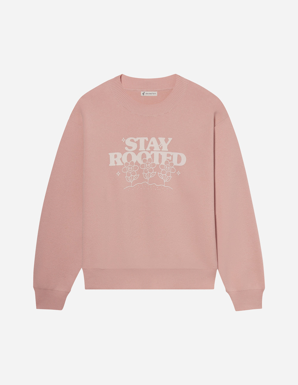 Suéter de punto Stay Rooted