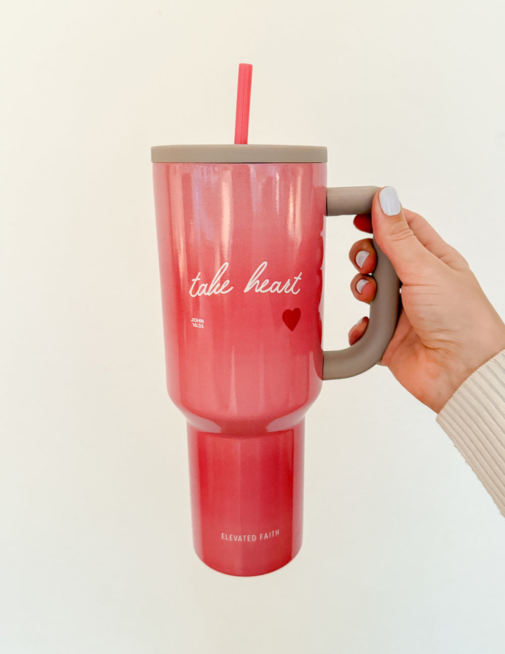 "Take Heart" 40 oz Ascend Tumbler