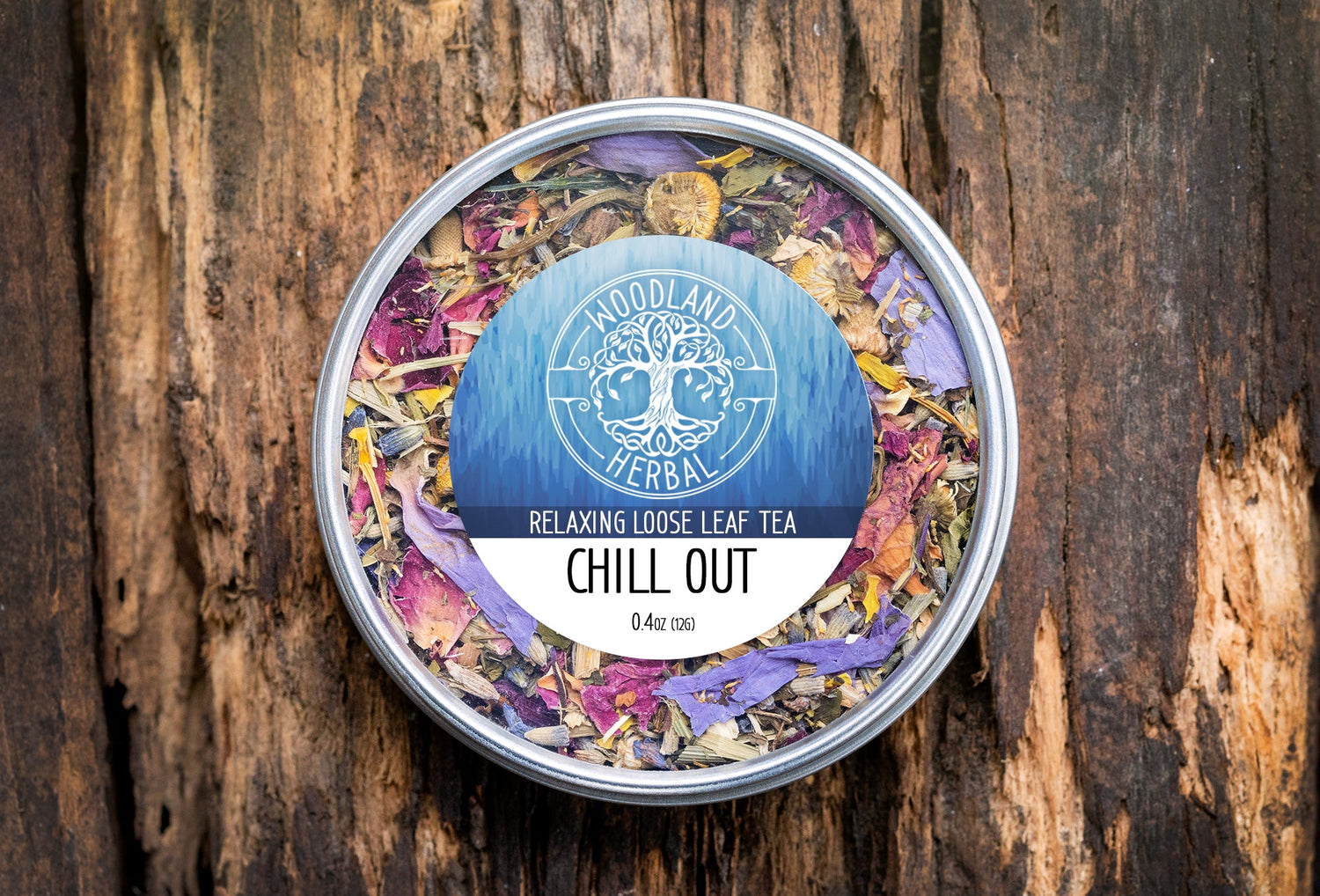 Chill Out Tea - Organic Tea for Anxiety, Stress Relief, Positive Mood Support