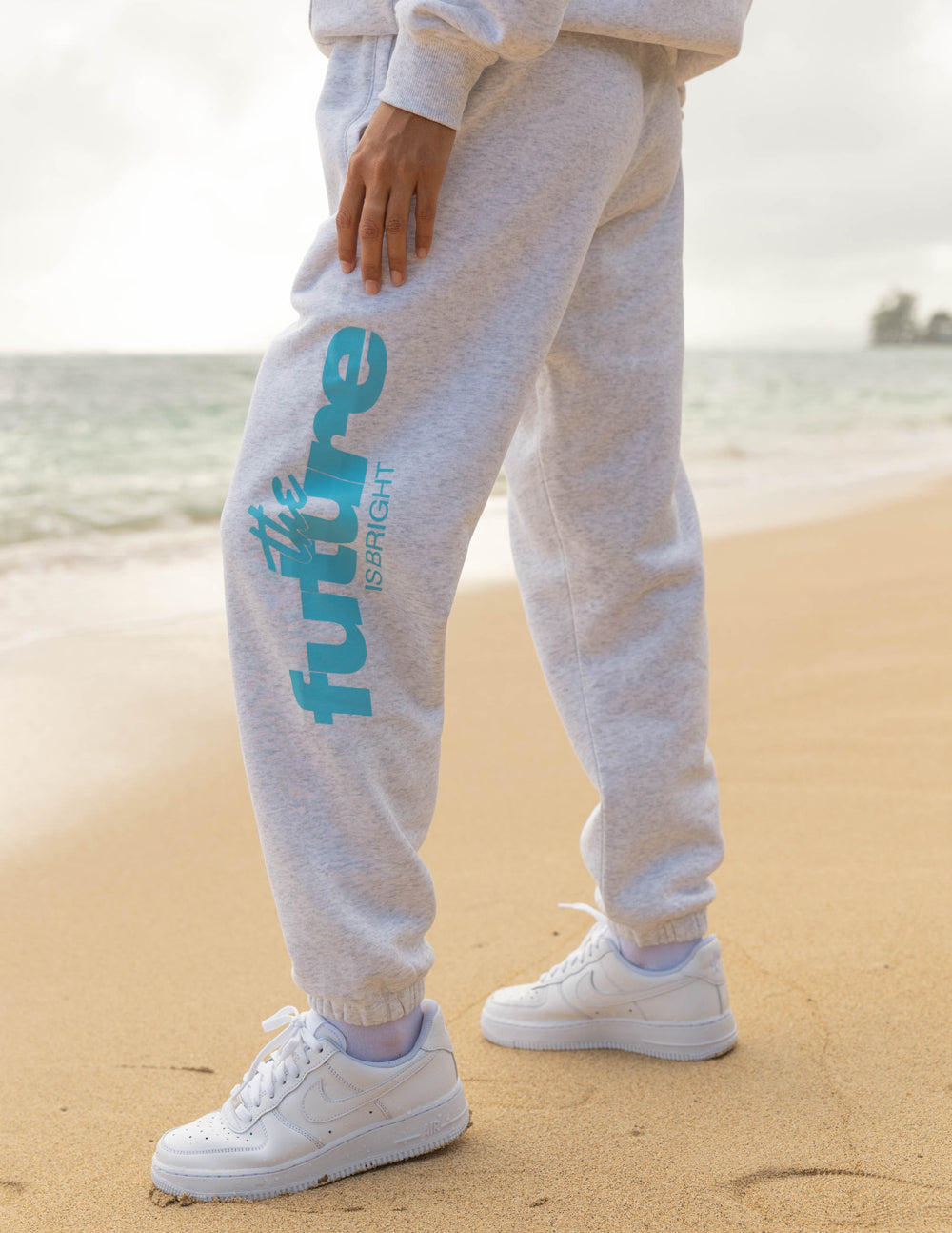 Pantalón deportivo unisex retro "El futuro es brillante" 