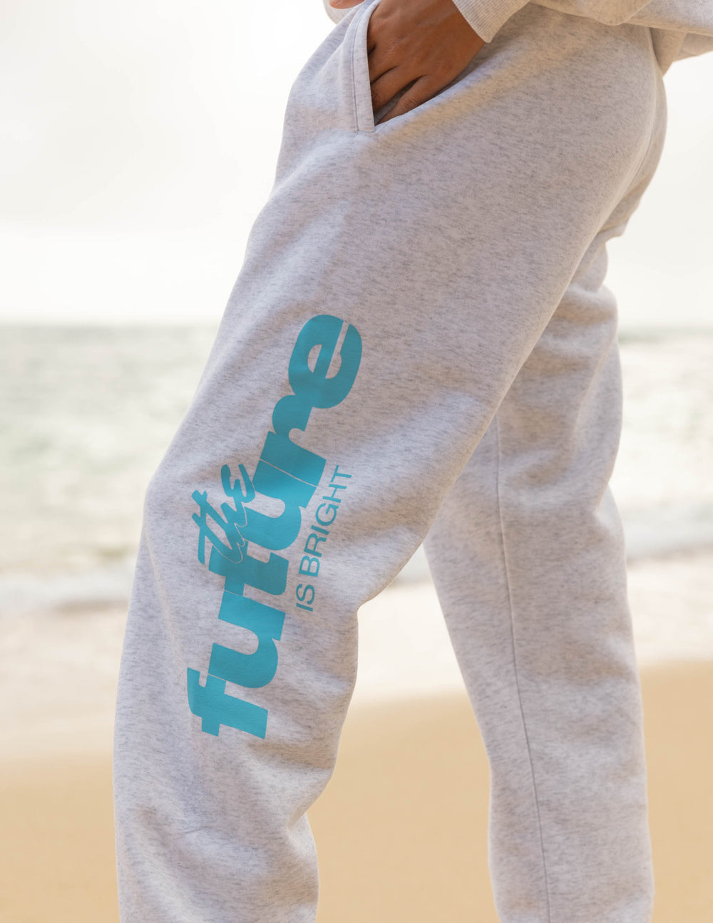 Pantalón deportivo unisex retro "El futuro es brillante" 