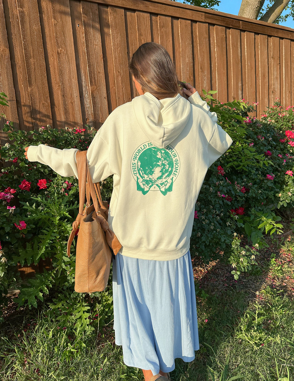 Sudadera unisex con capucha "Este mundo no es tu hogar"