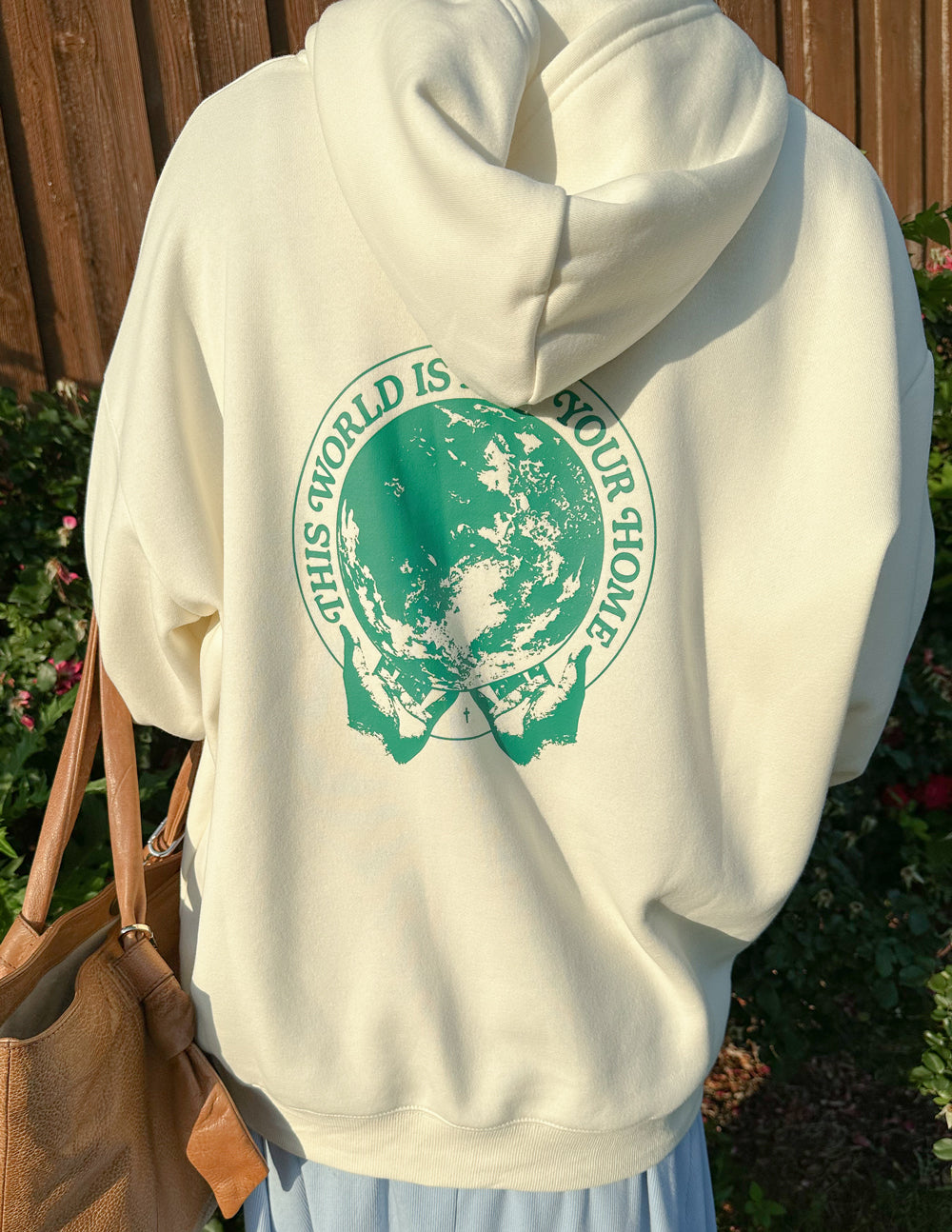 Sudadera unisex con capucha "Este mundo no es tu hogar"