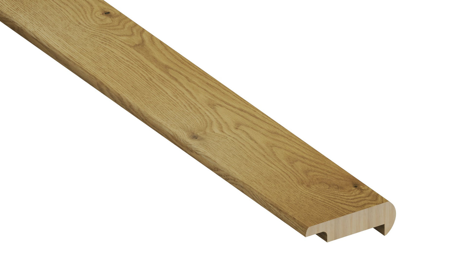 Aura Gold 0.76" Thick x 2.15" Wide x 78" Length Overlapping Stairnose Waterproof Wood Molding - MSI Everlife