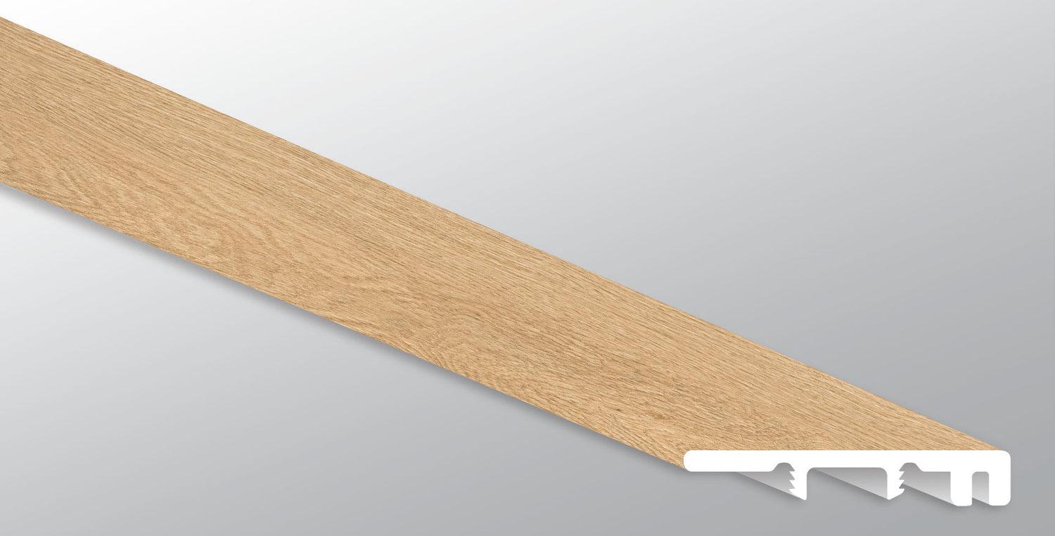 Bayside Buff 0.26" Thick x 1.77" Wide x 94" Length Luxury Vinyl End Cap Molding - MSI Everlife Collection