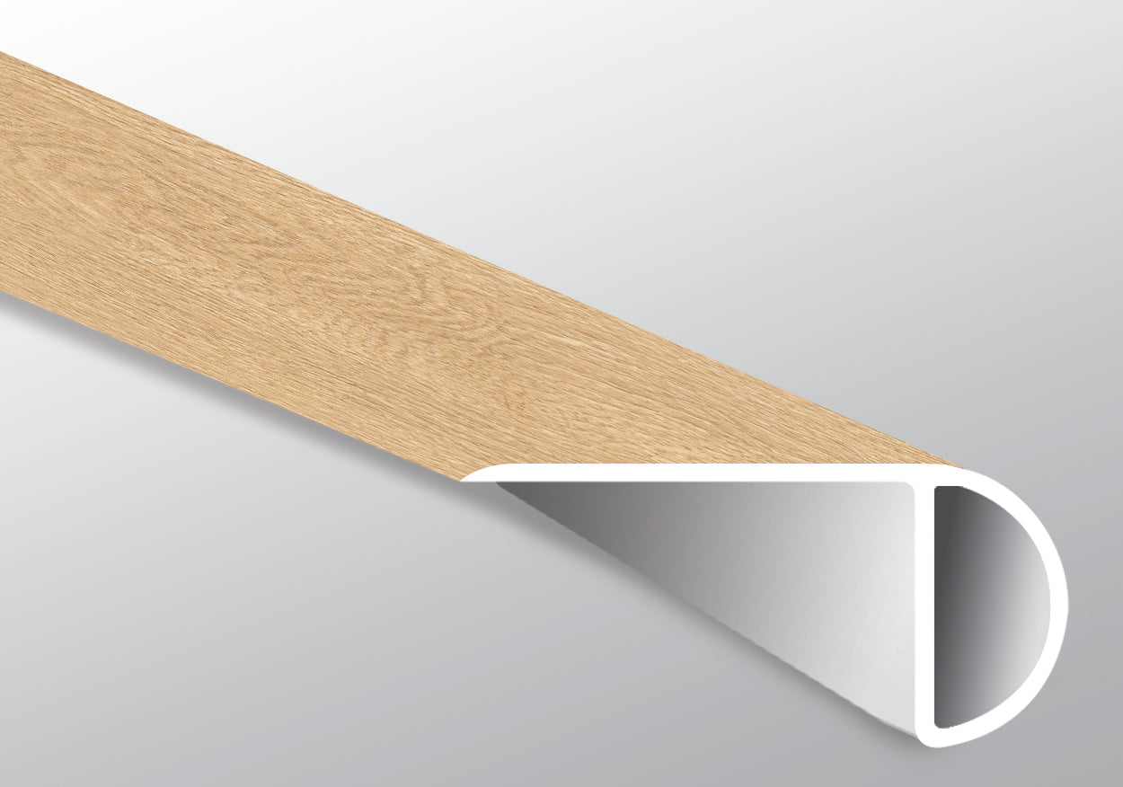 Bayside Buff 1.03" Thick x 2.23" Wide x 94" Length Overlapping Stair Nose Molding - MSI Everlife Collection