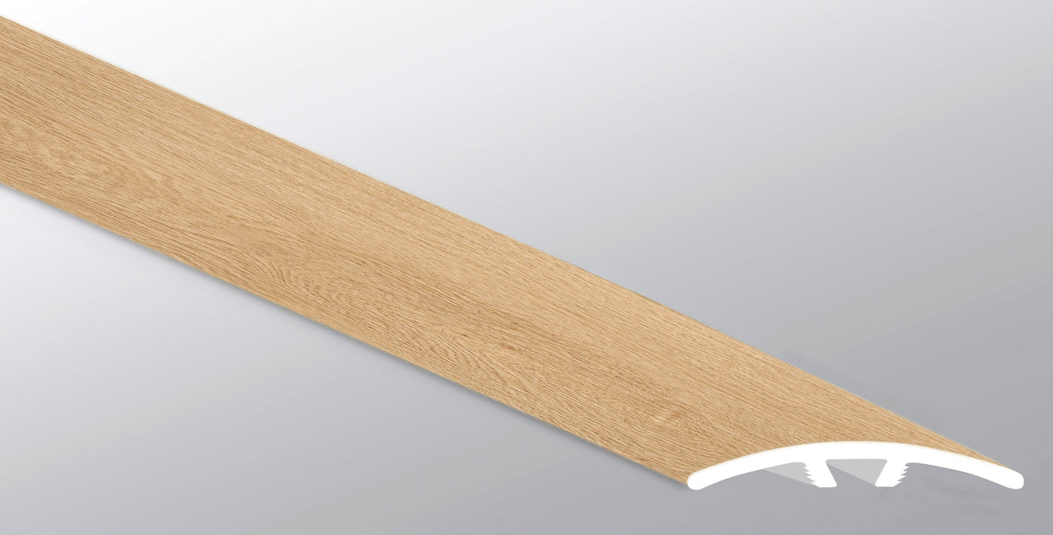 Bayside Buff 0.12" Thick x 1.2" Wide x 94" Length Multipurpose T Molding and Surface Reducer Molding - MSI Everlife Collection