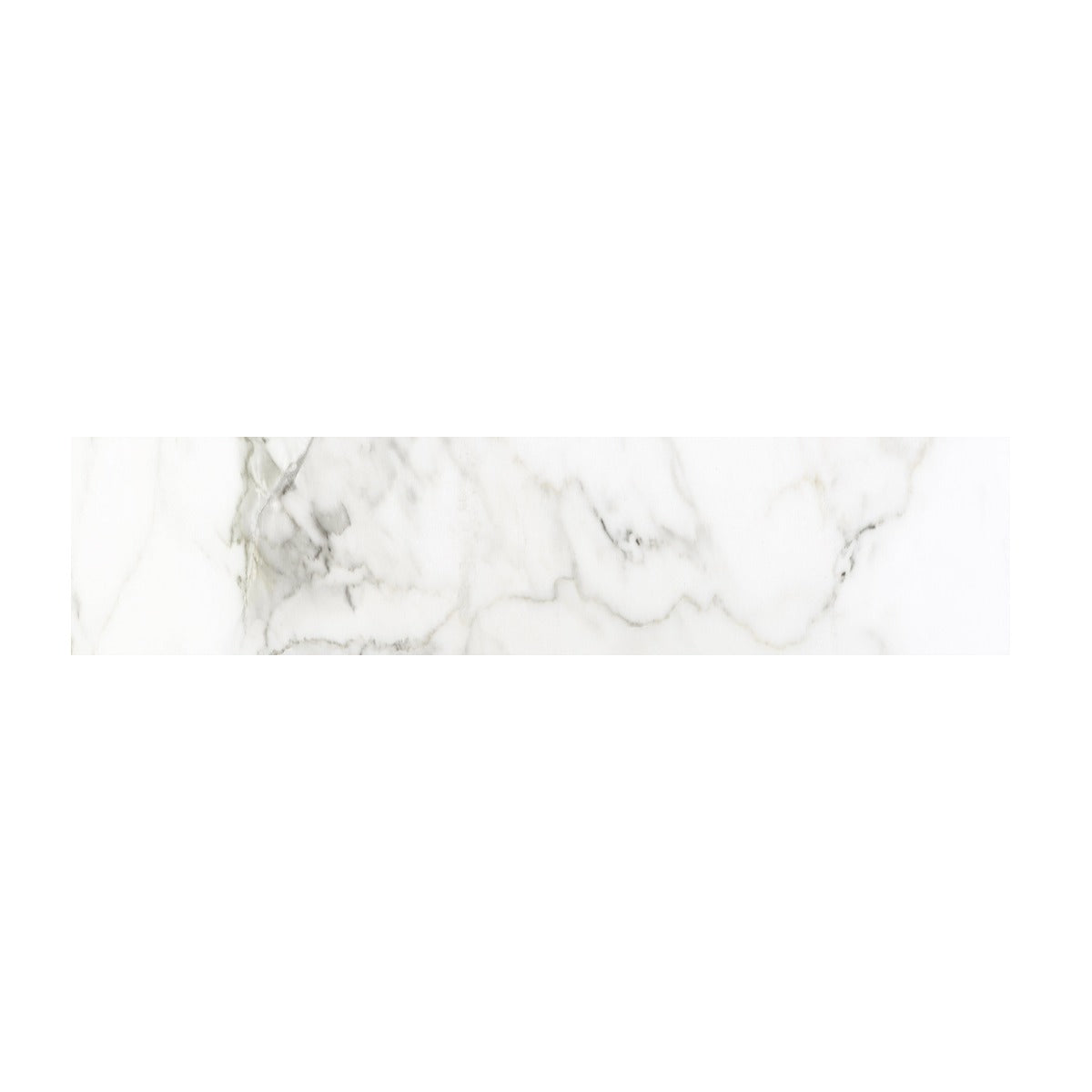 Calacatta Legend 0.75" Thick x 2.75" Width x 94" Luxury Vinyl Flush Stairnose Molding - MSI Everlife