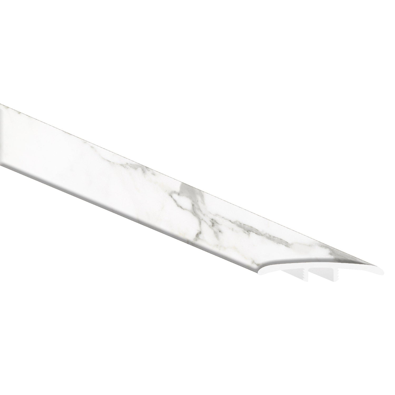 Calacatta Legend 0.27" Thick x 1.77" Wide x 94" Length Luxury Vinyl T Molding - MSI Everlife