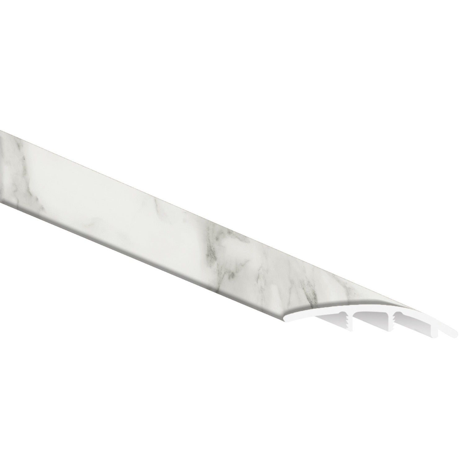 Calacatta Venosa Gold 0.35" Thick x 1.77" Wide x 94" Length Luxury Vinyl Reducer Molding - MSI Everlife