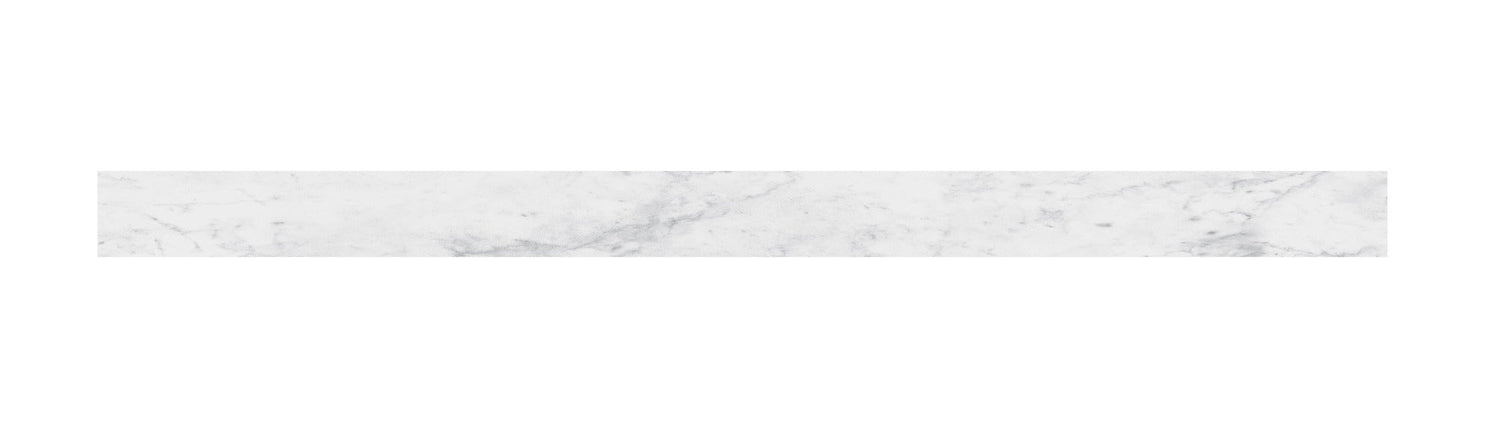 Carrara Avell 1.03" Thick x 2.23" Wide x 94" Length Luxury Vinyl Overlapping Stairnose Molding - MSI Everlife