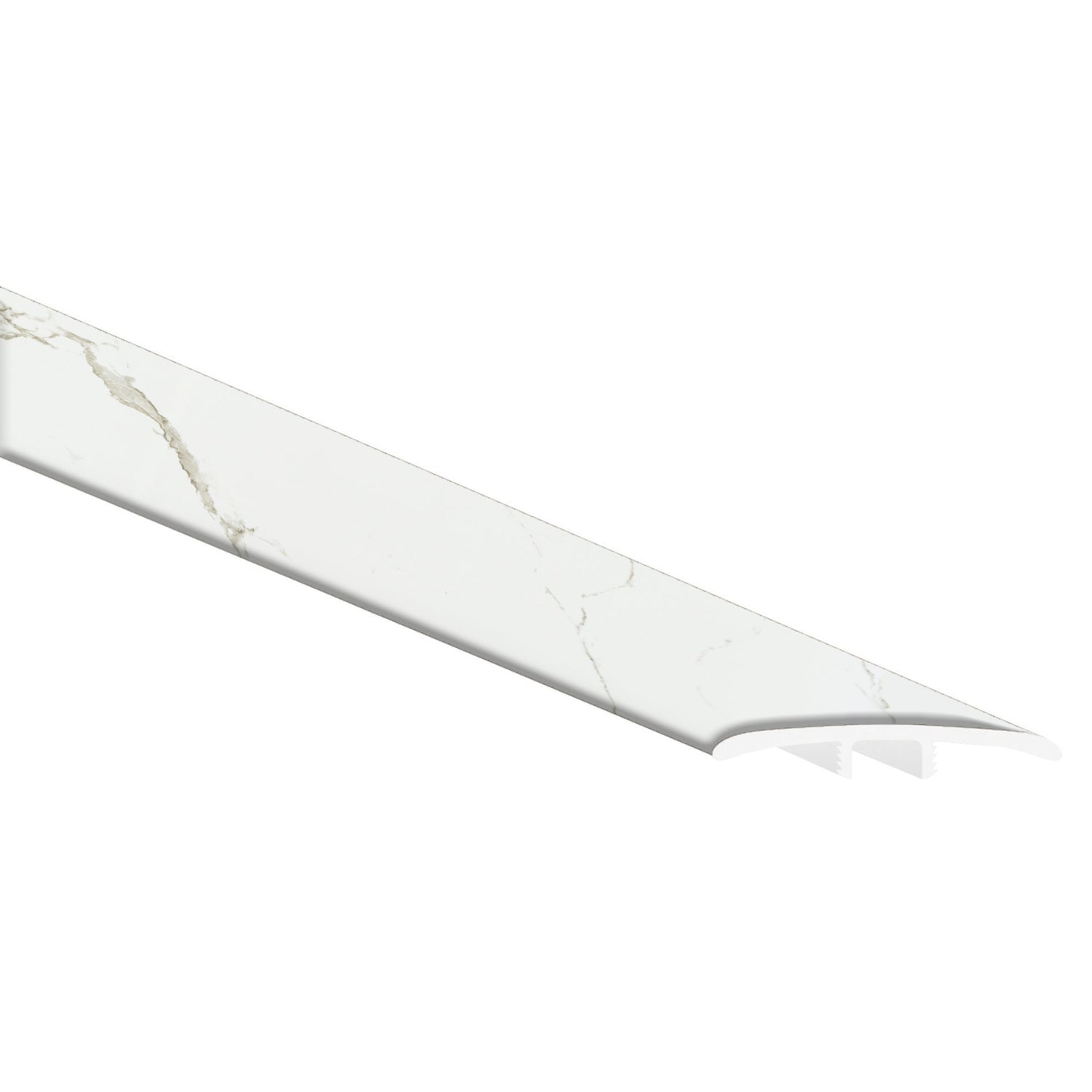 Calacatta Sera 0.27" Thick x 1.77" Wide x 94" Length Luxury Vinyl T Molding - MSI Everlife