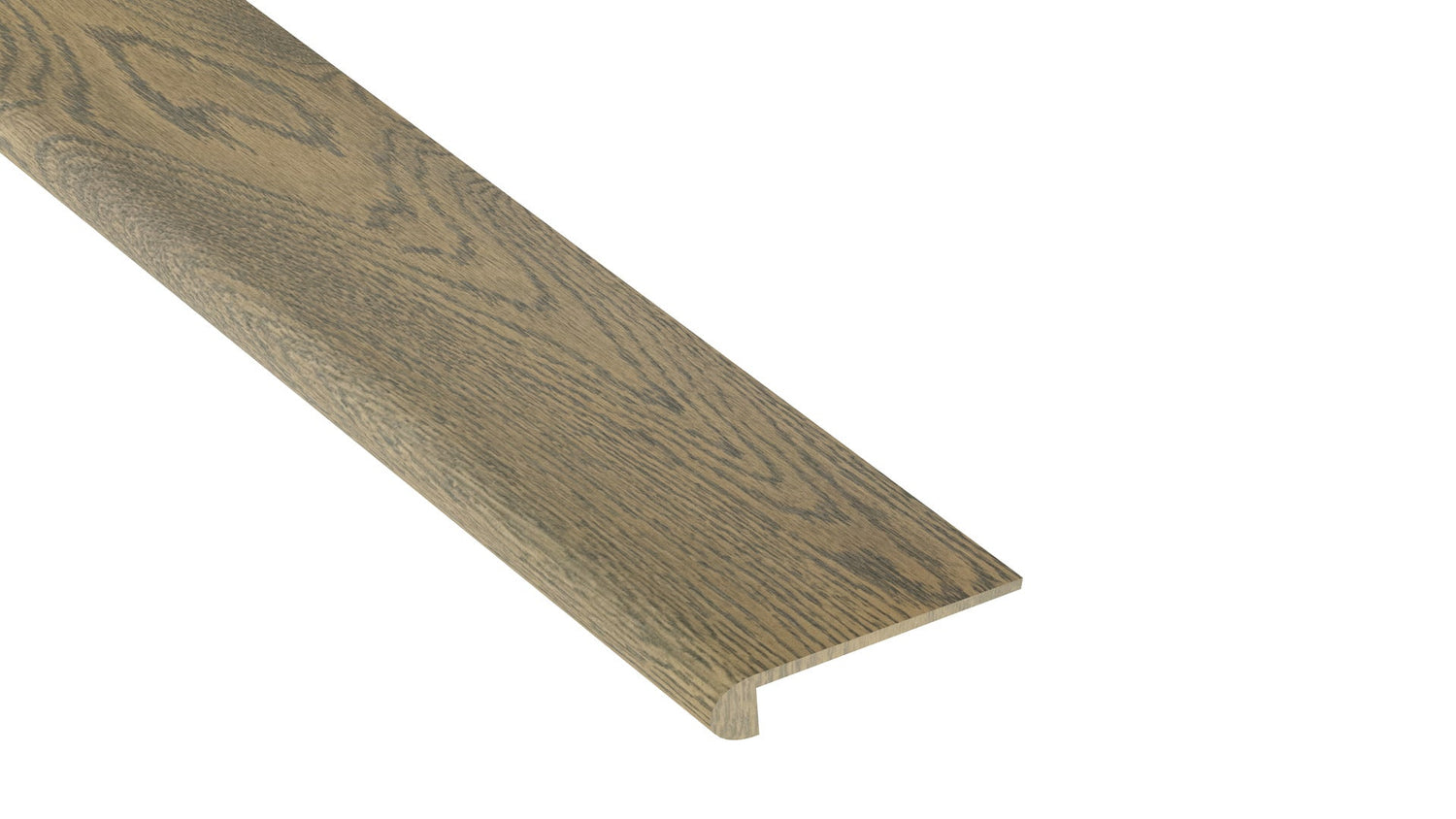 Chestnut Heights 1.25" Thick x 12.01" Width x 47.24" Waterproof Wood Stair Tread Eased Edge Molding - MSI Everlife