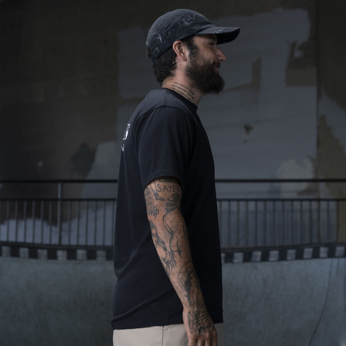 Camiseta gráfica americana Dickies Ronnie Sandoval - Negra