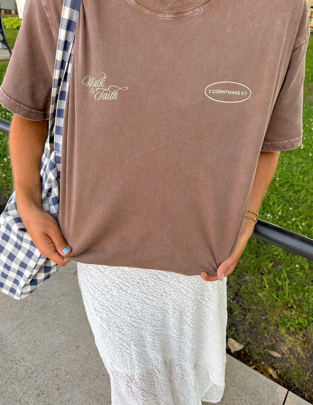 Camiseta unisex Camina por la fe