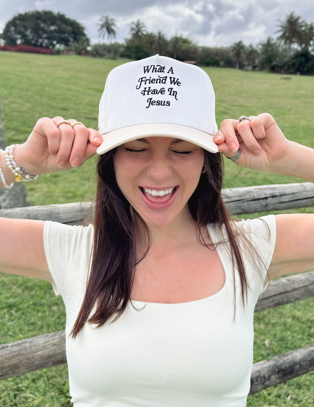 "What a Friend in Jesus" Trucker Hat