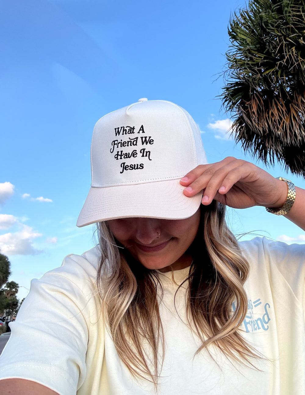 "What a Friend in Jesus" Trucker Hat