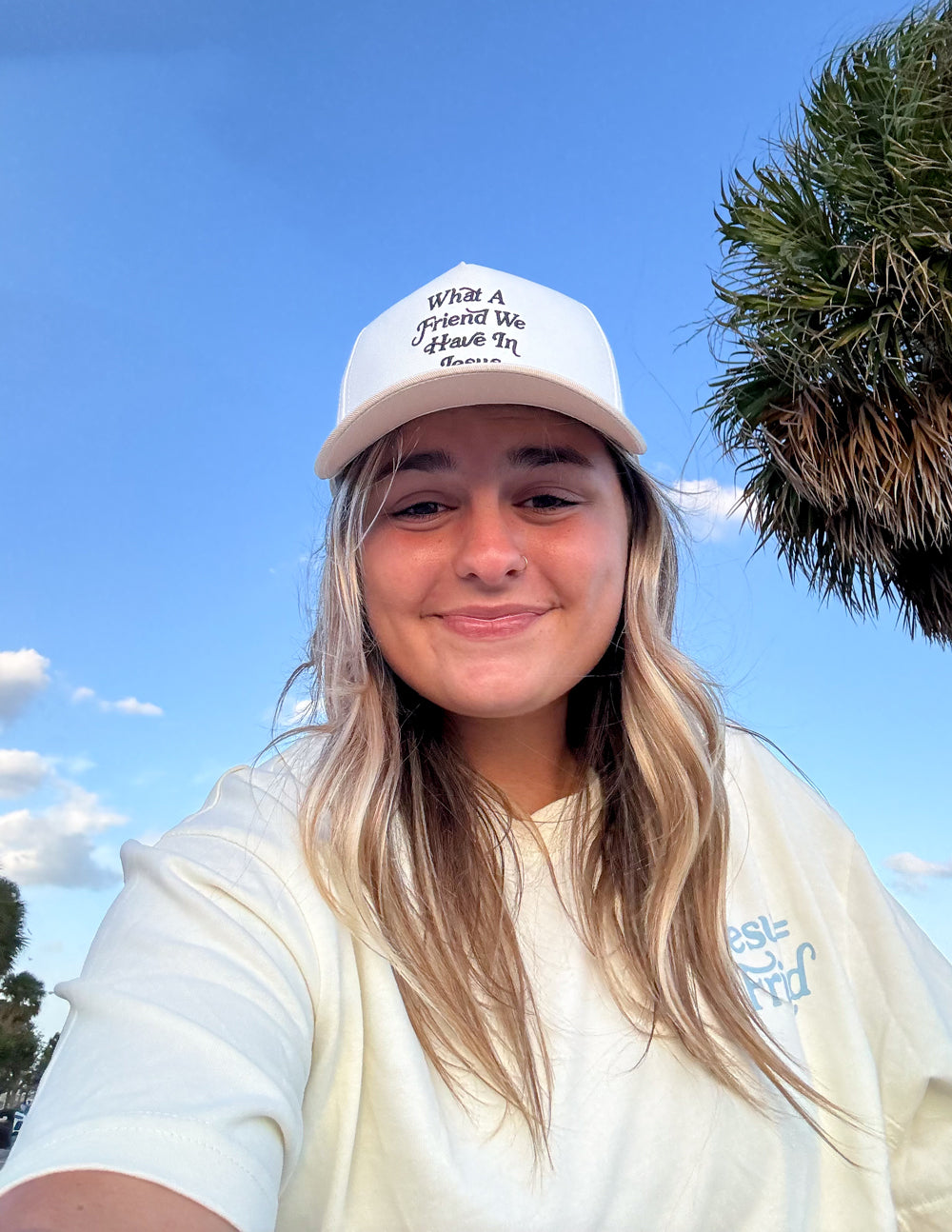 "What a Friend in Jesus" Trucker Hat