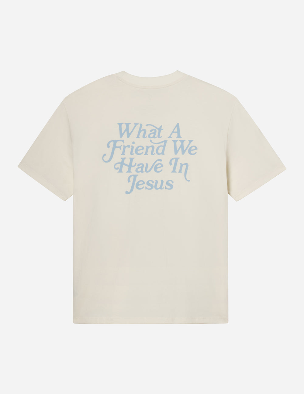 Camiseta unisex Qué amigo en Jesús