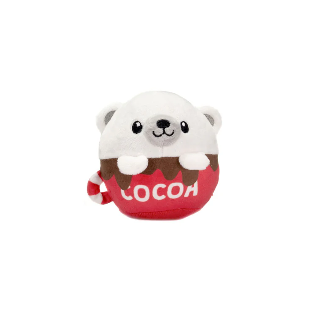 Fiesta: Osos de peluche de 4 pulgadas en taza de coco