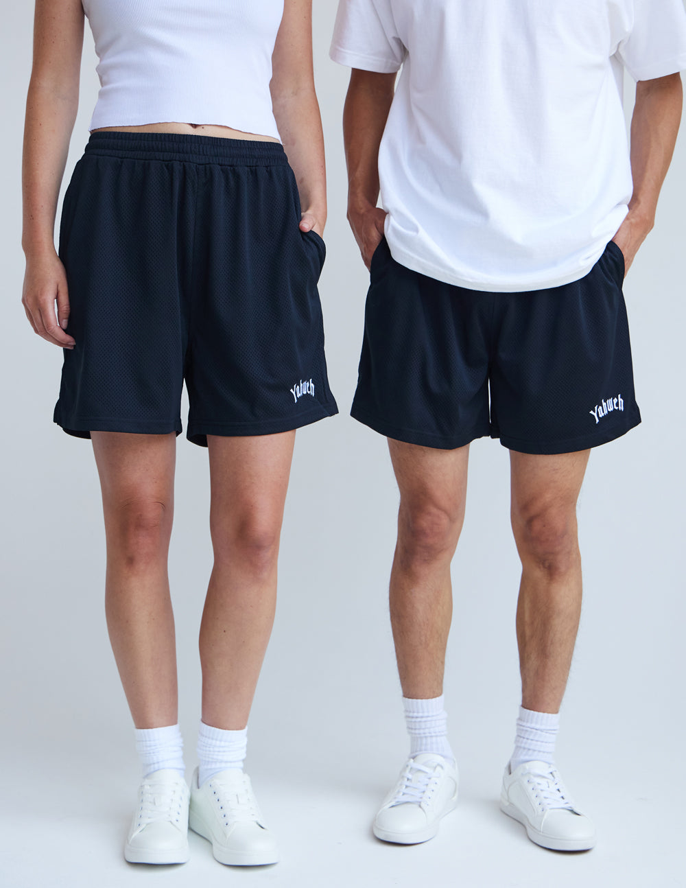 Pantalón corto de malla unisex Yahweh