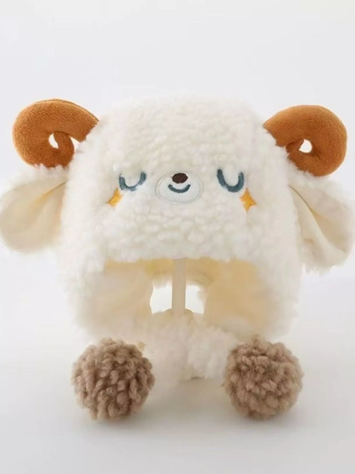 Children's Cute Lamb Plush Hat