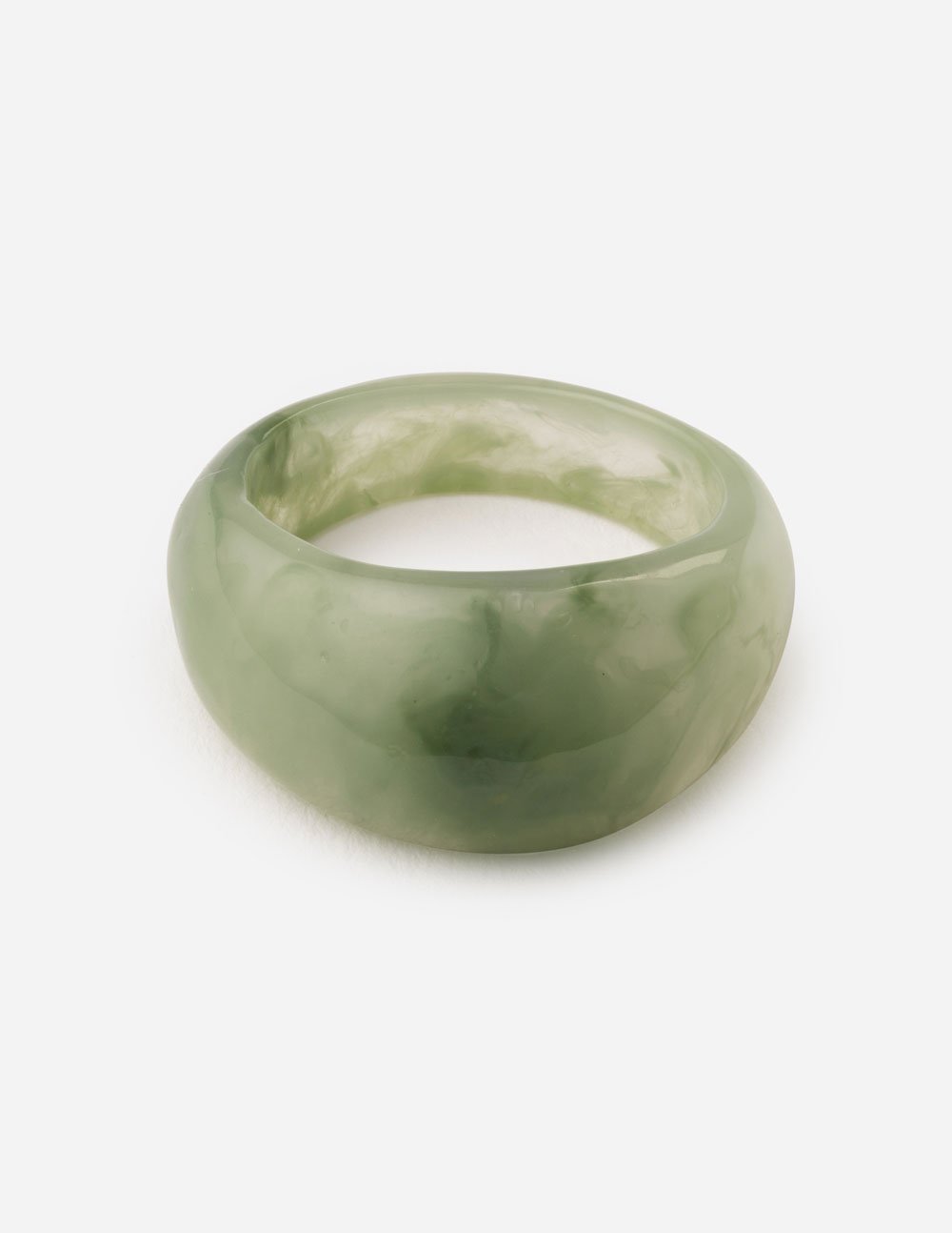 Juego de anillos de cúpula de resina