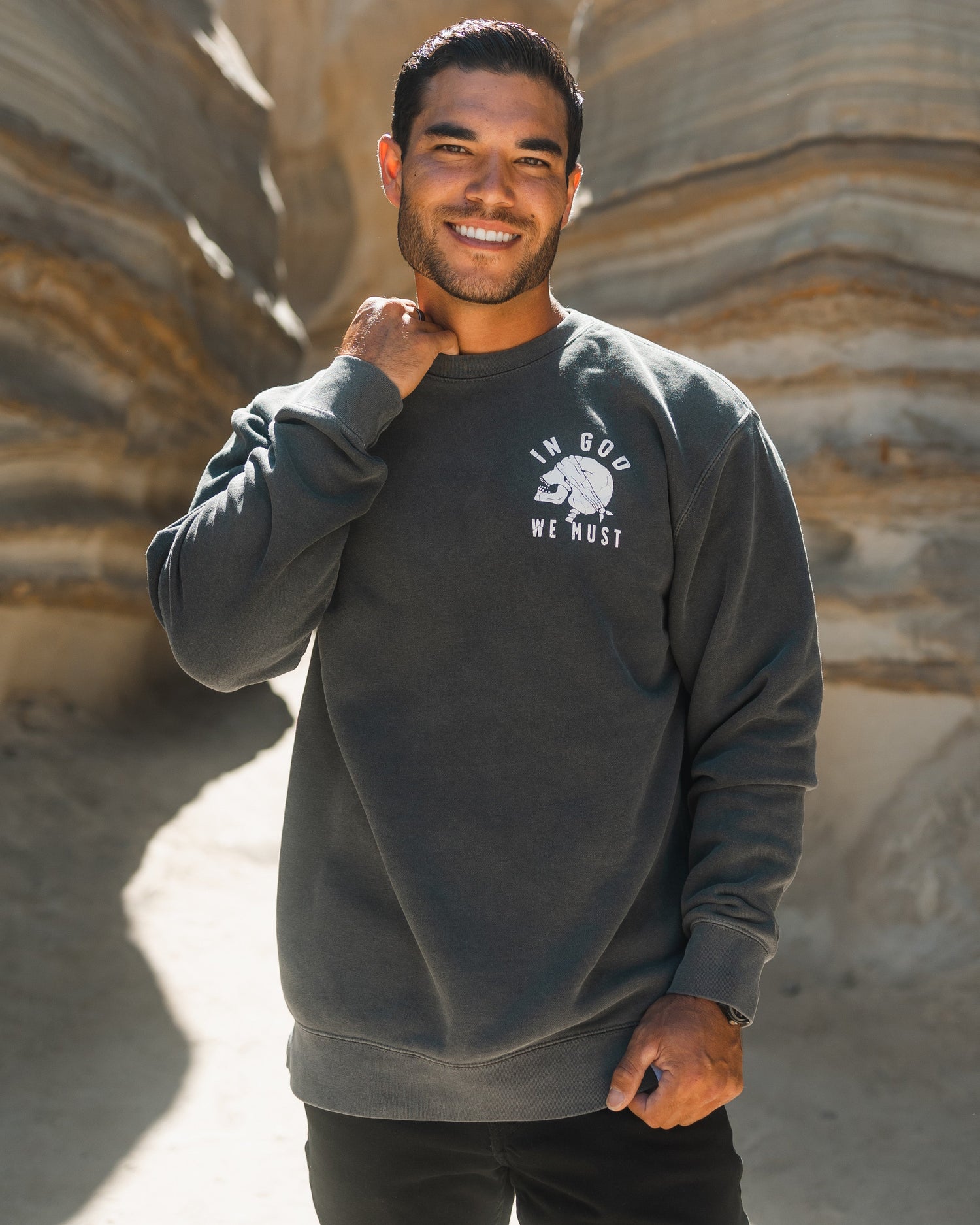 Amazing Grace - Sudadera con cuello redondo