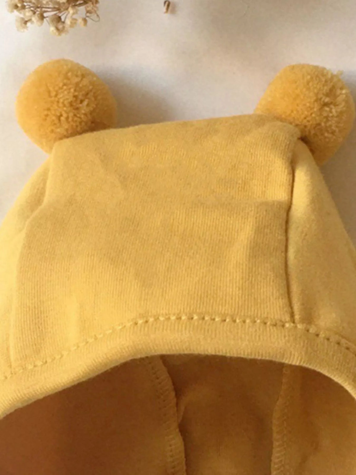 Children's Bear Pom-Pom Hat